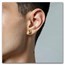 Kuvera 24K Half Moon Earrings