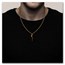 Kuvera 24K Italian Horn Pendant