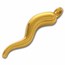 Kuvera 24K Italian Horn Pendant