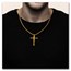 Kuvera 24K Jesus Crucifix Pendant
