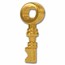 Kuvera 24K Key Pendant