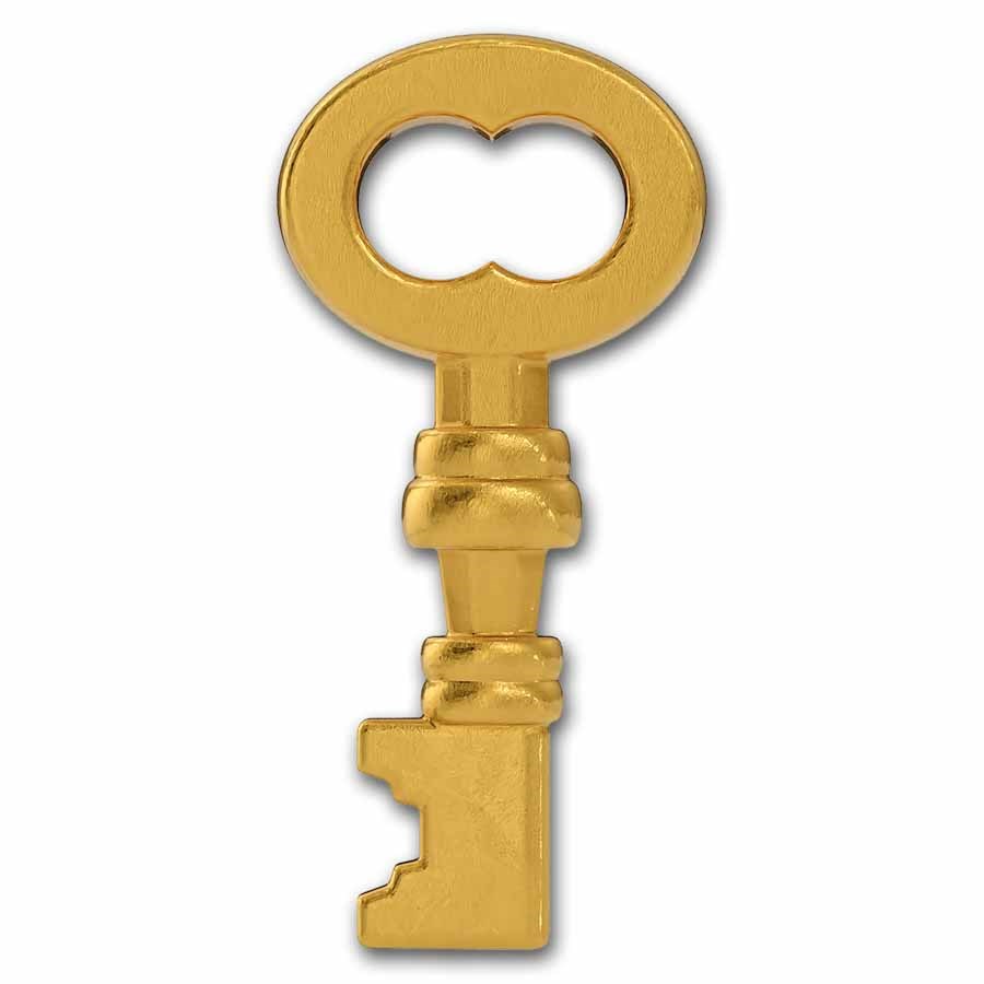Kuvera 24K Key Pendant