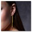 Kuvera 24K Long Drop Earrings