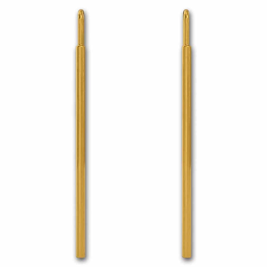 Kuvera 24K Long Drop Earrings