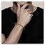 Kuvera 24K Textured Chain Bracelet 7.5"