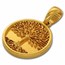 Kuvera 24K Tree of Life Pendant
