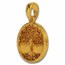 Kuvera 24K Tree of Life Pendant