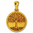 Kuvera 24K Tree of Life Pendant