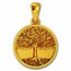 Kuvera 24K Tree of Life Pendant