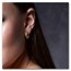 Kuvera 24K Twisted Wire Mini Hoop Earrings
