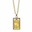 Ladies 1 gram Gold Austrian Mint Pendant Necklace w/CZ