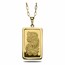 Ladies 10 gram Gold PAMP Suisse Pendant w/ 20" Chain