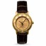 Ladies 2021 1/10 oz Gold American Eagle Leather Band Watch