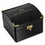 Ladies 2022 1/10 oz Gold American Eagle RN Leather Band Watch
