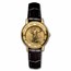 Ladies 2022 1/10 oz Gold American Eagle RN Leather Band Watch