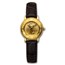 Ladies 2024 1/10 oz Gold American Eagle Leather Band Watch