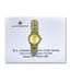Ladies Gilded Mercury Dime Two-tone S/S Oyster Bracelet Watch