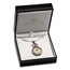 Ladies Sterling Silver Rope Chain U.S. Mercury Dime Pendant Watch