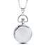 Ladies Sterling Silver Rope Chain U.S. Mercury Dime Pendant Watch