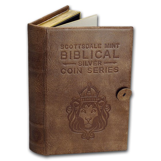 Leather 6-Coin Collector's Album - 2016 Biblical Series Leather 6-Coin Collector's Album - 2016 Biblical Series