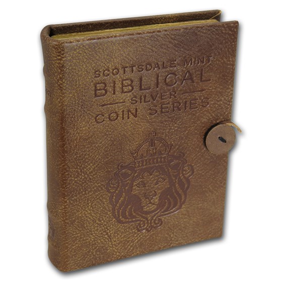 Leather 6-Coin Collector's Album - 2017 Biblical Series Leather 6-Coin Collector's Album - 2017 Biblical Series
