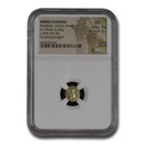Lesbos, Mytilene EL Hecte Aktaion/Gorgon (454-427 BC) AU NGC Lesbos, Mytilene EL Hecte Aktaion/Gorgon (454-427 BC) AU NGC