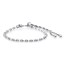 Leslie's Sterling Silver Diamond-cut Adjustable Bracelet