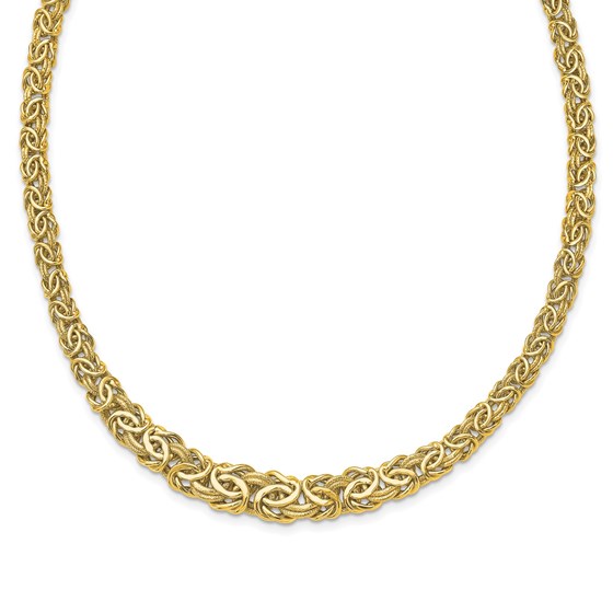 Leslies's14K Polished Fancy Link Necklace - 18 in. Leslies's14K Polished Fancy Link Necklace - 18 in.