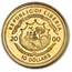 Liberia Proof Gold $10 (Random Year)
