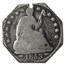 Liberty Seated Half Dime Love Token Good Details (Graffiti)