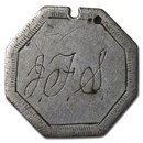 Liberty Seated Half Dime Love Token Good Details (Graffiti)