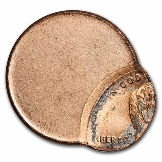 Lincoln Cent 75% Off Center or More (Random)