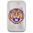 Louisiana State University 1 oz Silver Colorized Bar (in TEP)