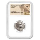 Lucania, Metapontum AR Stater (330-280 BC) VF NGC