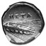 Lucania, Metapontum AR Stater (340-330 BC) Ch VF NGC