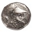 Lucania, Metapontum AR Stater (340-330 BC) Fine NGC (Leukippos)