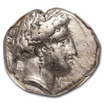 Lucania, Metapontum AR Stater (340-330 BC) VF NGC
