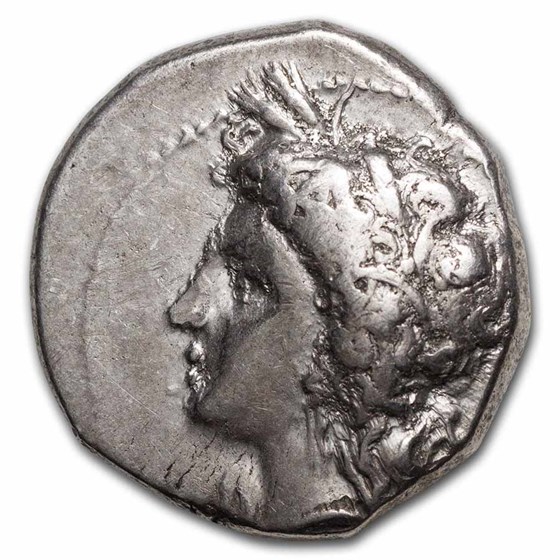 Lucania, Metapontum Silver AR Didrachm (400-340 BC) XF Lucania, Metapontum Silver AR Didrachm (400-340 BC) XF