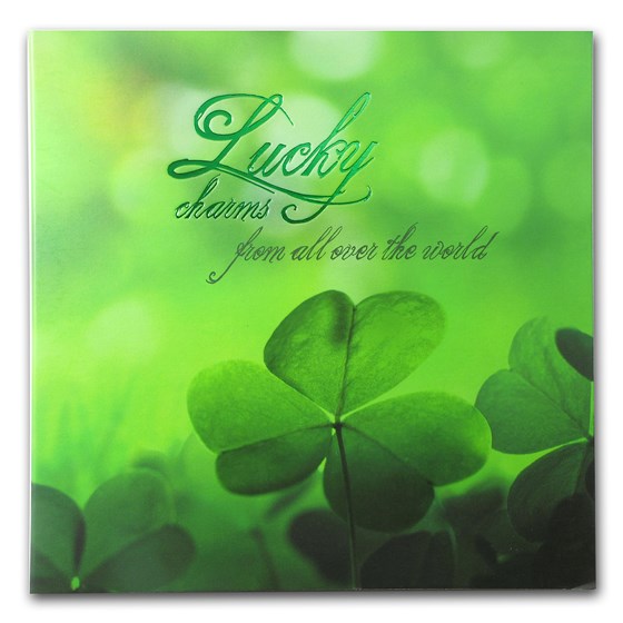 Lucky Coin Folder Set BU Lucky Coin Folder Set BU