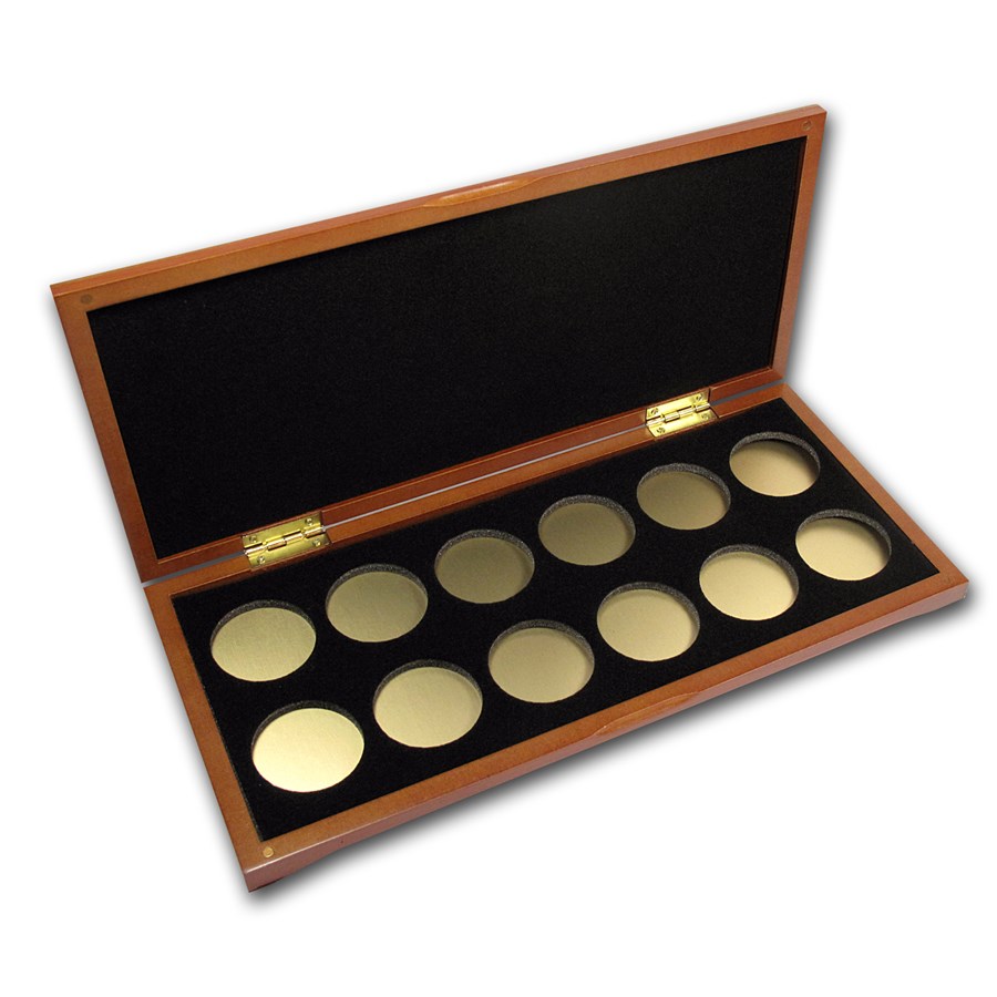 Lunar Series II (1 oz Gold) Wood Presentation Box