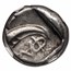 Lycia, Phaselis AR Silver Tetrobol Galley (5th Cent BC) VF NGC