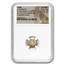 Lydia Gold EL Third Stater (610-546 BC) Ch VF NGC