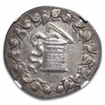 Lydia, Tralles Silver Cistophorus (166-128 BC) Ch VF NGC
