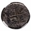 Macedon, Acanthus AR Hemiobol (c.5th century BC) XF NGC