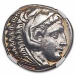 Macedon Alexander III AR Tetradrachm (336-323 BC) XF NGC 5/3