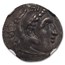 Macedon Alexander III Drachm (336-323 BC) Ch VF NGC Posthu. Issue