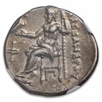 Macedon Alexander III Drachm (336-323 BC) Ch XF NGC Posthu. Issue