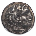 Macedon Alexander III Drachm (336-323 BC) Ch XF NGC Posthu. Issue