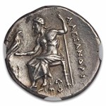 Macedon Alexander III Drachm (336-323 BC) Ch XF NGC Posthu. Issue