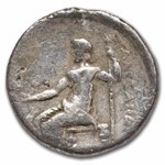 Macedon Alexander III Drachm 336-323 BC NGC (Early Posthumous)